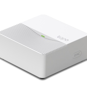 Smart hub wireless TP-Link Tapo H200, suport pana la 64 senzori + 4 camere/sonerii, alarma cu difuzor 90dB si 19 tonuri, stocare microSD 512GB, protocol Low-Power, control vocal Google Assistant si Amazon Alexa