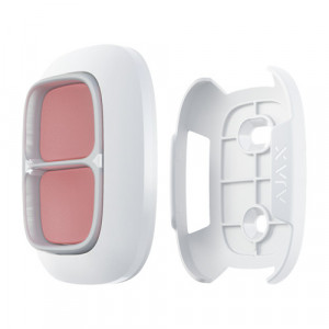 Suport fixare Ajax Holder pentru Button si DoubleButton, montaj rapid pe suprafete plane, material plastic rezistent, permite detasarea facila a butonului, ideal pentru panica sau automatizari, alb - Img 2