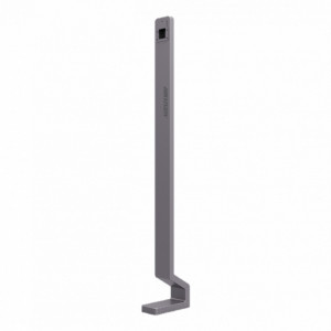 Suport tip coloana HikVision DS-KAB671B, montaj pe podea pentru terminale de recunoastere faciala, compatibil seria DS-K1T671, constructie robusta din otel laminat la rece, design ergonomic, ideal pentru receptii si lobby