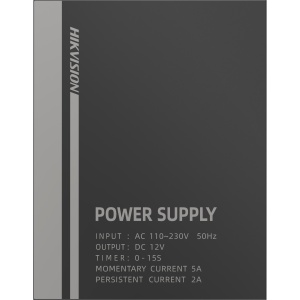 Sursa alimentare pentru control acces Hikvision DS-K7M-AW24, unitate alimentare 24W, 12VDC, alimentare terminal acces si yala, input 100–230VAC, protectie suprasarcina/ scurtcircuit, suport baterie backup MTBF>200000h