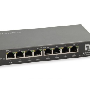 Switch Gigabit PoE Level1 GEP-0823 Unmanaged, 8 porturi PoE+ 802.3at/af, buget total putere 120W, capacitate switching non-blocking, Flow Control IEEE 802.3x, protectie dispozitive non-PoE, fanless - Img 2