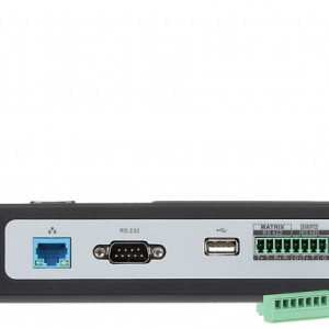 Tastatura retea HikVision DS-1200KI, joystick 4 axe, ecran LCD 128 x 64 pixeli, control PTZ, suporta camere IP, NVR si DVR, interfata USB 2.0 si RS-485, alimentare 12VDC, operare intuitiva si butoane programabile - Img 2