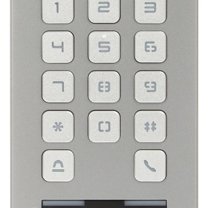 Terminal control acces Hikvision DS-K1T502DBWX-C Pro Series, functii videointerfon SIP, cititor card si PIN, IP65 si IK09, carcasa aliaj zinc, Wi-Fi, Bluetooth, port Wiegand si RS-485, slot card 256GB, Hik-Connect - Img 2