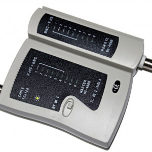 Tester pentru cablu UTP/FTP/COAXIAL NSHL 468 B