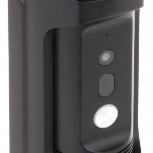Videointerfon IP HikVision Doorbell DS-KB8113-IME1, 2MP, protectie antivandal IK09 si IP65, alimentare PoE, iluminare IR, control prin aplicatia Hik-Connect, configurare web, suporta sonerie mecanica, design compact