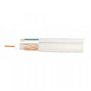 Cablu coaxial cu alimentare RG59 TSY-RG59+2x0.75-L-W