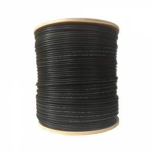 Cablu coaxial Well din cupru cu alimentare RG59/2C-CU/CCA-305-WL