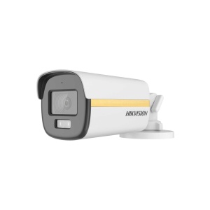 Camera supraveghere analogica Hikvision bullet 2 MP DS‑2CE12DF3T‑LFS(3.6mm), ColorVu Dual‑Light cu iluminare flexibila 24/7, WDR 130 dB, 3D DNR, lumina alba/IR pana la 40 m, audio pe coaxial cu microfon, semnal TVI/AHD/CVI/CVBS, IP67 rezistent la apa/praf