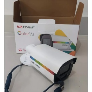 Camera supraveghere analogica HikVision Bullet 2MP DS-2CE12DF8T-F(2.8mm), ColorVu 24/7, imagini color zi si noapte, WDR 130dB, lumina alba 40m, 4 in 1 TVI/AHD/CVI/CVBS, protectie IP68, lentila fixa, carcasa metalica, 3D DNR - Img 4