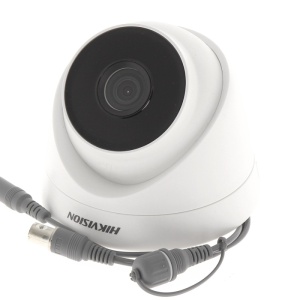 Camera supraveghere analogica Turret 2 MP HikVision DS-2CE56D0T-IT3F(2.8mm)(C), rezolutie Full HD, tehnologie EXIR 2.0, infrarosu 40m, protectie IP67, 4 in 1 (TVI/AHD/CVI/CVBS), lentila fixa, carcasa metal si plastic - Img 4