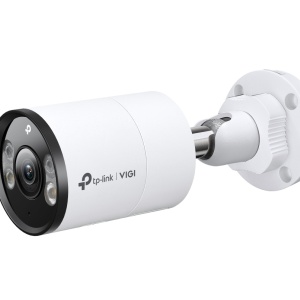 Camera supraveghere exterior VIGI TP-Link bullet 4MP Insight S345 (2.8 mm), Super HD cu imagine Full‑Color 24 h, clasificare persoane si vehicule, detectie smart, tehnologie imbunatatire video, aparare activa si audio bidirectional, IP67 si H.265+