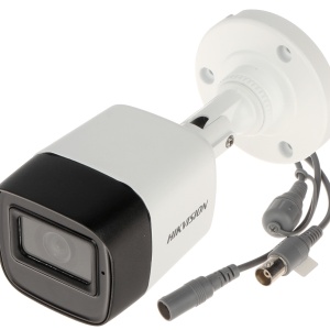 Camera supraveghere HikVision Bullet 2MP DS-2CE16D0T-ITPFS(2.8mm), Turbo HD Audio over Coax (microfon incorporat), IR 25m EXIR 2.0, protectie IP67, 4 in 1 (TVI/AHD/CVI/CVBS), carcasa plastic, senzor 2MP Full HD - Img 3