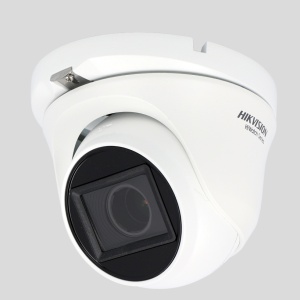 Camera supraveghere Hikvision Dome 5MP HWT-T350-Z, rezolutie 2560x1944, lentila varifocala motorizata 2.7-13.5mm, iluminare IR 40m, semnal selectabil TVI/AHD/CVI/CVBS, protectie IP67, carcasa metalica rezistenta - Img 2