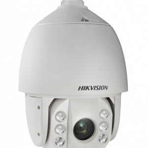 Camera supraveghere HikVision Speed Dome PTZ 2MP DS-2AE7232TI-A, tehnologie DarkFighter, zoom optic 32x, IR 150m, WDR 120dB, rotire 360 grade, protectie IP66, imagine Full HD color in lumina scazuta, 3D DNR, BLC, HLC - Img 2