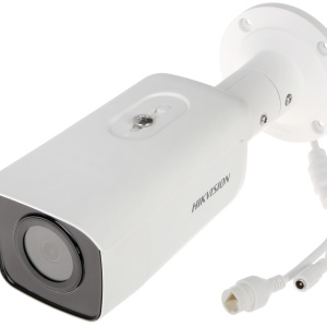 Camera supraveghere IP Bullet 8 MP HikVision DS-2CD2T86G2-2I(2.8mm), rezolutie 4K, AcuSense, DarkFighter, WDR 120dB, compresie H.265+, protectie IP67, infrarosu 80m, analiza Deep Learning (om/vehicul), slot card SD, carcasa metalica - Img 3