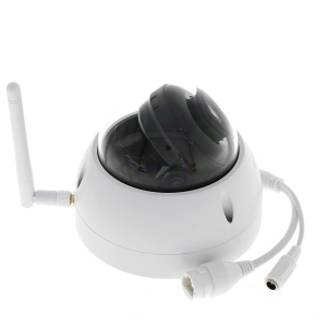 Camera supraveghere IP Dahua dome 2MP IPC-HDBW1230DE-SW-0280B2.8 conexiune Wireless, Full HD, infrarosu 30m, lentila fixa 2.8mm, slot card microSD, protectie exterior IP67, compatibil XVR seria I3, aplicatie mobila, design alb - Img 4