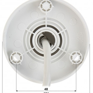 Camera supraveghere IP HikVision Bullet 2MP Full HD DS-2CD1023G0E-I(2.8mm), lentila fixa 2.8mm, compresie H.265+, infrarosu EXIR 2.0 pana la 30m, protectie exterior IP67, tehnologie Digital WDR, senzor CMOS, montaj perete - Img 4