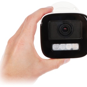 Camera supraveghere IP HikVision bullet 4MP DS-2CD1643G2-LIZU(2.8-12mm), lentila varifocala motorizata, Smart Hybrid Light, WDR 120dB, H.265+, microfon incorporat, IP67, slot card 512GB, detectie om si vehicul - Img 2