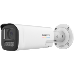 Camera supraveghere IP HikVision bullet 4MP DS-2CD1B47G3H-LIUF/SL(4mm), ColorVu 3.0 24/7 color, HikAI-ISP noise reduction, Motion Detection 3.0, two-way audio, strobe alarm, Smart Hybrid Light, SD până la 512GB, IP67