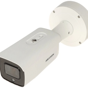 Camera supraveghere IP HikVision Bullet 4MP DS-2CD2646G2-IZSU/SL(2.8-12mm), DarkFighter, Live Guard (alarma audio si stroboscop), Lentila Varifocala Motorizata, AcuSense, audio bidirectional, IR 60m, 120 dB WDR, protectie IP66 si IK10, metal, 2K - Img 2