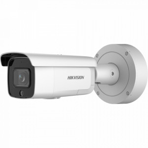 Camera supraveghere IP HikVision Bullet 4MP DS-2CD2646G2-IZSU/SL(2.8-12mm), lentila varifocala motorizata, AcuSense, DarkFighter, stroboscop si alarma audio, bidirectional audio, WDR 120dB, H.265+, protectie IP66 si IK10, slot card - Img 2