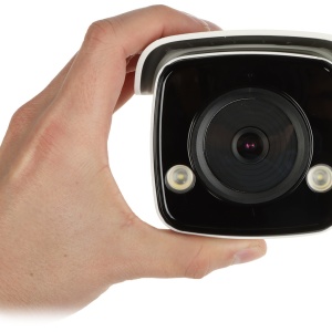 Camera supraveghere IP HikVision Bullet 4MP DS-2CD2T46G2-ISU/SL(4mm), DarkFighter, Live Guard (alarma audio si stroboscop), AcuSense (om/vehicul), audio bidirectional, IR 60m, 120 dB WDR, protectie IP67, slot card, analiza video, carcasa metalica - Img 3
