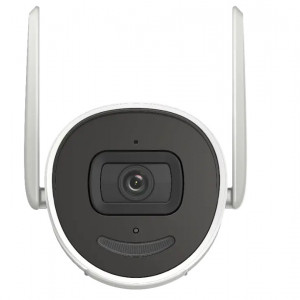 Camera supraveghere IP Hikvision Bullet 4MP DS-2CV2046G0-IDW2D(2.8mm), Wi-Fi distanta 120m, alarma lumina stroboscopica si avertizare sonora, audio bidirectional, IR 30m, slot card 256GB, protectie IP66, compresie H.265