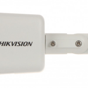 Camera supraveghere IP Hikvision Bullet 5MP DS-2CE16H0T-ITFS(2.8mm), microfon incorporat, Audio over Coaxial, lentila fixa 2.8mm, IR 30m, 4 in 1 (TVI/AHD/CVI/CVBS), protectie IP67, carcasa metalica, tehnologie Smart IR, Digital WDR - Img 3