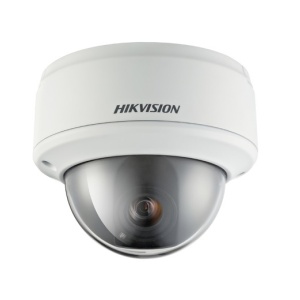 Camera supraveghere IP HikVision dome 3MP DS‑2CD754F‑E(2.7‑9mm) IR 20 m, lentila varifocala 2.7‑9 mm, antivandal IK10, detectie miscare, alarma 2 in/2 out, audio 1 in/1 out, slot microSD 32 GB, streaming dual, PoE/12 VDC