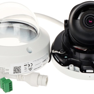 Camera supraveghere IP HikVision dome 4MP DS-2CD3146G2-ISU(2.8mm)(H)(eF) AcuSense, Darkfighter low-light, H.265+/true WDR 120 dB, HEOP/terțe app, clasificare oameni/vehicule, IP67/IK10, microSD - Img 3