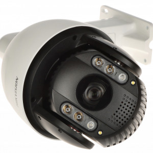 Camera supraveghere IP HikVision Speed Dome 2MP DS-2DE7A225IW-AEB(T5), zoom optic 25x, DarkFighter, alarma audio-vizuala (lumina flash si sunet), AcuSense, captura faciala, IR 200m, 60fps, IP66, slot card, Deep Learning - Img 3