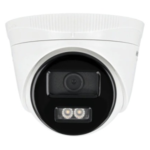 Camera supraveghere IP HikVision turret 4MP HWI-T249HA(2.8mm), HiWatch ColorVu, imagini color 24/7, detectie om/vehicul MD 2.0, H.265+, lumina alba 30m, WDR, protectie IP67, microfon integrat - Img 4