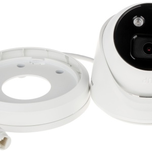 Camera supraveghere IP HikVision Turret 8MP 4K DS-2CD2386G2-IU(2.8mm), AcuSense, DarkFighter, WDR 120dB, H.265+, microfon incorporat, protectie IP67, clasificare om si vehicul, slot card SD, lentila fixa 2.8mm - Img 2