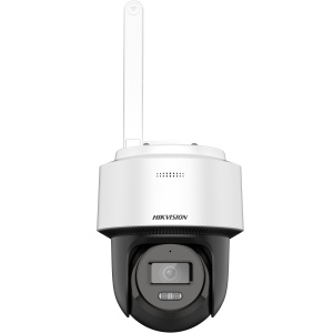 Camera supraveghere Wi‑Fi 6 Hikvision 4MP DS-2DE2C400MWG/W(2.8mm), Smart Hybrid Light cu iluminare de lunga distanta, microfon si difuzor incorporat pentru audio bidirectional, detectie persoane si Auto‑Tracking Lite, carcasa IP66 - Img 2