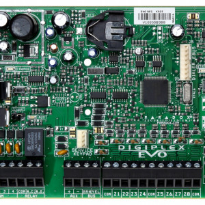 Centrala efractie adresabila Paradox Digiplex EVO192(CT), 192 zone, 8 partitii, include cutie metalica AWO152 cu transformator, 5 iesiri PGM pe placa, control acces integrat, 999 coduri utilizator, memorie 2048 evenimente - Img 2