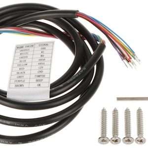 Cititor carduri acces HikVision Pro Mifare DS-K1108AM, frecventa 13.56MHz, protocoale RS-485, Wiegand si OSDP, citire carduri M1/Desfire/Felica, functie tamper anti-sabotaj, buzzer status incorporat, montaj aparent - Img 7