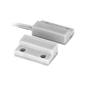Contact magnetic efractie aparent OEM CM-34-ALB, montaj autoadeziv, distanta actionare 15-25mm, culoare alba, carcasa ABS, ideal pentru usi si ferestre, instalare rapida si usoara