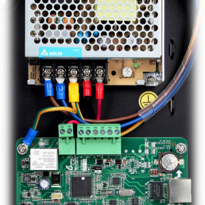 Controller acces HikVision DS-K2801 pentru 1 usa, capacitate 10.000 carduri si 50.000 evenimente, comunicare TCP/IP, interfata Wiegand pentru cititoare, intrari si iesiri de alarma, management securizat control acces - Img 6