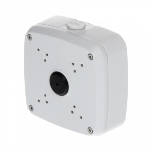 Cutie jonctiuni camera supraveghere Dahua PFA121, material aliaj de aluminiu, protectie IP66 impotriva intemperiilor, sarcina maxima 3kg, dimensiuni 134x133.9x56mm, rezistenta la temperaturi extreme, montaj sigur si estetic - Img 2