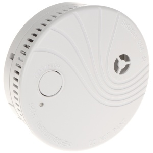 Detector de fum wireless Hikvision DS-PDSMK-S-WE, AX PRO, senzor fotoelectric, autonomie baterie 10 ani, sirena incorporata 85dB, certificare EN 14604, 868 MHz, configurare si alerte prin aplicatie - Img 4