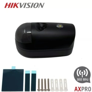 Detector PIR , culoare negru, tip perdea wireless, distanta 12 metri, Hikvision DS-PDPC12PF-EG2-WE(B) - Img 2