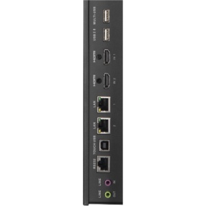 Display interactiv 4K HikVision DS-D5175TL/P, diagonala 75 inch, UHD, sistem dual Android si Windows, touch in 20 de puncte, sticla anti-reflexie, mirroring mobil, software didactic inclus, design all-in-one - Img 4
