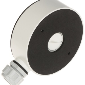 Doza de conexiuni pentru camere de supraveghere HikVision DS-1280ZJ-DM46, material aliaj de aluminiu, culoare alb, montaj pe perete sau tavan, design rezistent la intemperii, gestionare cabluri inclusa - Img 5