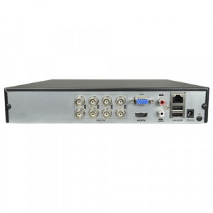 DVR 8 canale analogice HikVision HiWatch HWD-7108MH-G4, Motion Detection 2.0 cu clasificare om/vehicul, compresie H.265 Pro+, suporta pana la 16 camere IP, rezolutie 8MP, 1 slot HDD, intrari HDTVI/AHD/CVI/CVBS/IP - Img 2