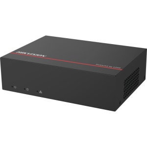 DVR HikVision DS‑E04HGHI‑XD, 4 canale analog, deep learning Motion Detection 2.0, eSSD M‑SATA storage, scene‑adaptive bitrate control, up to 1080p Lite@30fps encoding, low power, audio via coaxial cable