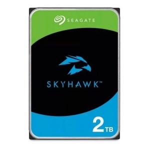 HDD intern Seagate SkyHawk 2TB 5400rpm SATA3 pentru DVR/NVR ST2000VX017, capacitate 2TB, 5400 rpm, buffer 256MB, optimizat pentru supraveghere 24/7, fiabilitate ridicata, compatibil SATA III si sisteme CCTV
