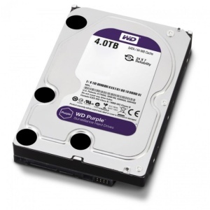 HDD Supraveghere Western Digital Purple 4TB WD43PURZ, 256MB Cache, interfata SATA III, tehnologie AllFrame, suporta pana la 64 camere HD, workload 180TB/an, tehnologie CMR, functionare 24/7, format 3.5 inch - Img 3