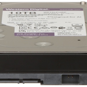 HDD Western Digital Purple Pro WD101PURP 10TB, 7200 RPM, 256MB Cache, SATA III, tehnologie CMR, optimizat pentru AI si Deep Learning, sarcina lucru 550TB/an, suporta 64 camere, fiabilitate 24/7, garantie 5 ani - Img 3