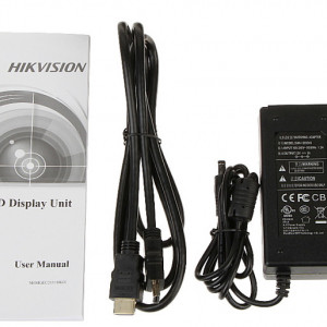 Monitor LED HikVision 24 inch DS-D5024FC, rezolutie Full HD 1080p, operare 24/7, procesare imagine 3D, intrari HDMI, VGA si BNC, iesire BNC, difuzoare incorporate, tehnologie reducere zgomot, ideal pentru supraveghere - Img 5