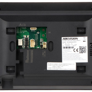 Monitor videointerfon IP HikVision DS-KH6320-WTE1, ecran Touch 7 inch, Wi-Fi, rezolutie 1024x600, 8 intrari alarma, slot card SD, alimentare PoE/12V, control lift, vizualizare camere IP, compatibil Hik-Connect - Img 4